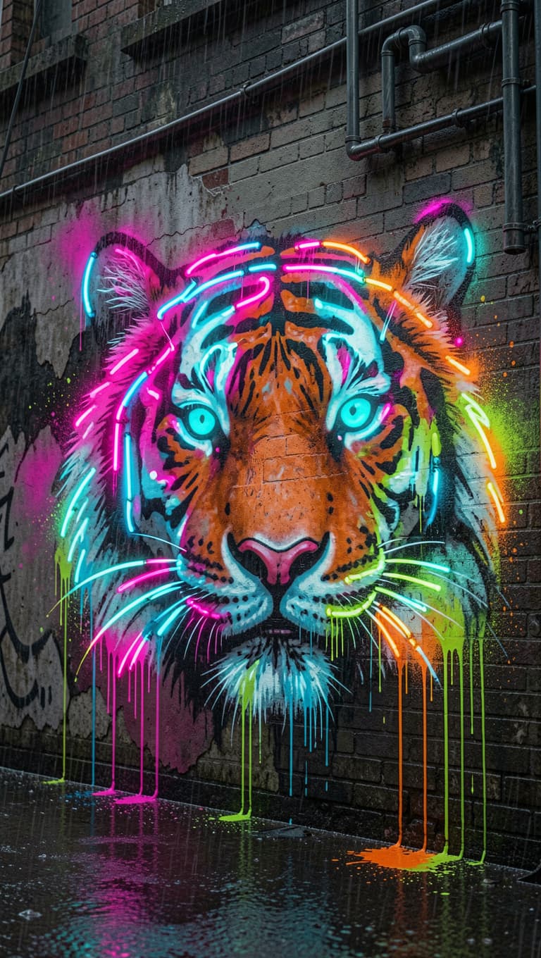 Neon Graffiti